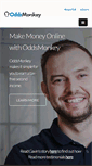 Mobile Screenshot of oddsmonkey.com